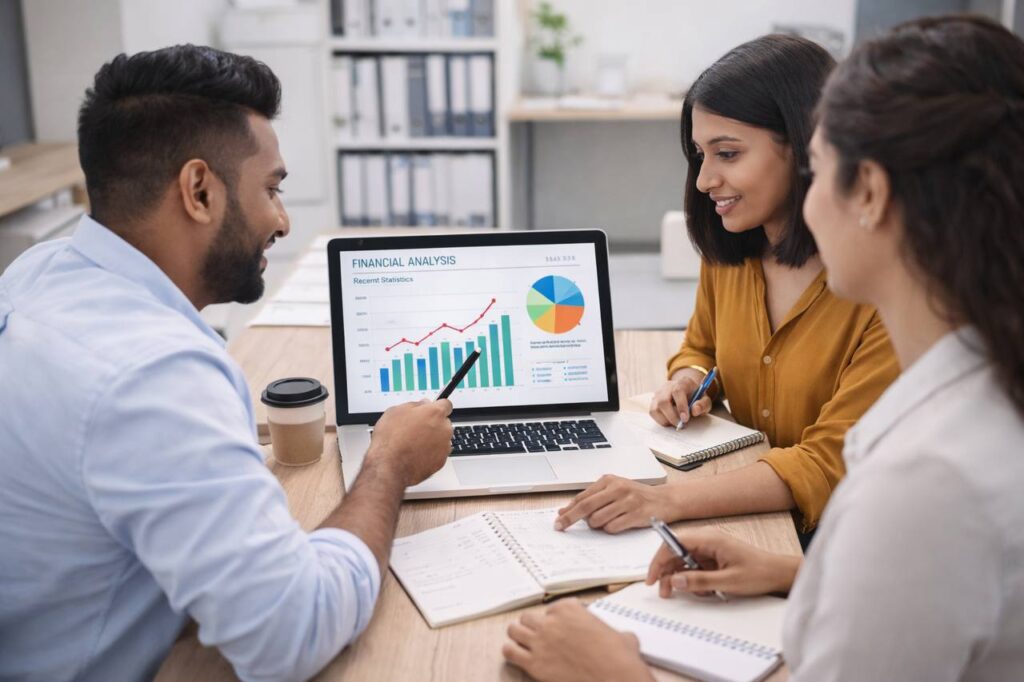 SafeMoneyInfo team creating simple finance blog team